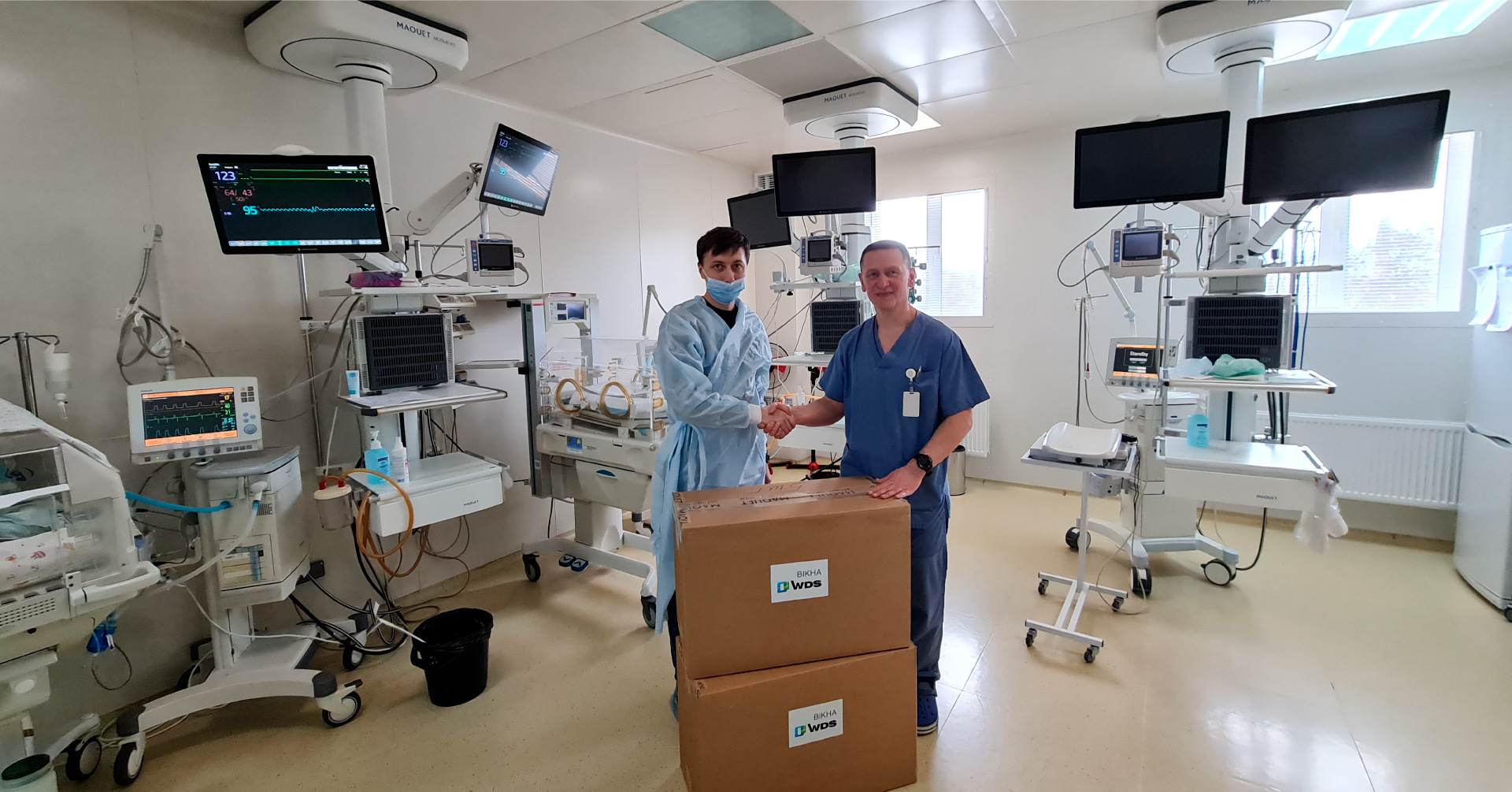 МІРОПЛАСТ придбав дихальні контури для Обласної дитячої клінічної лікарні